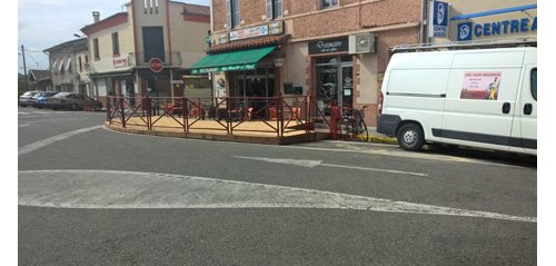 Pose de terrasse en bois à Saint-Lys